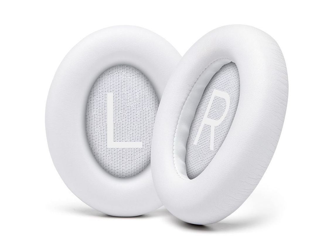 Almohadillas De Repuesto Mejoradas Para Auriculares Bose 700: Piel Sintética Suave, Espuma Viscoelástica De Lujo (blanca).