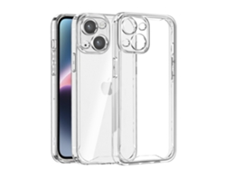 Carcasa Transparente Armour Antichoque Con Bordes Reforzados Y Protección De Cámaras Para Iphone 14 Plus