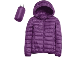2026-chaqueta De Plumas Ligera Casual Para Mujer Con Capucha, Empacable, Impermeable Y Caliente, Ideal Para Viajes Con Bolsa De Almacenamiento