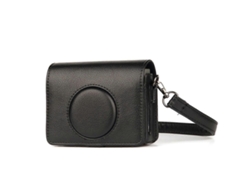 Bolsa de almacenamiento retro para minicámara, estuche protector negro. TAISHENGDA