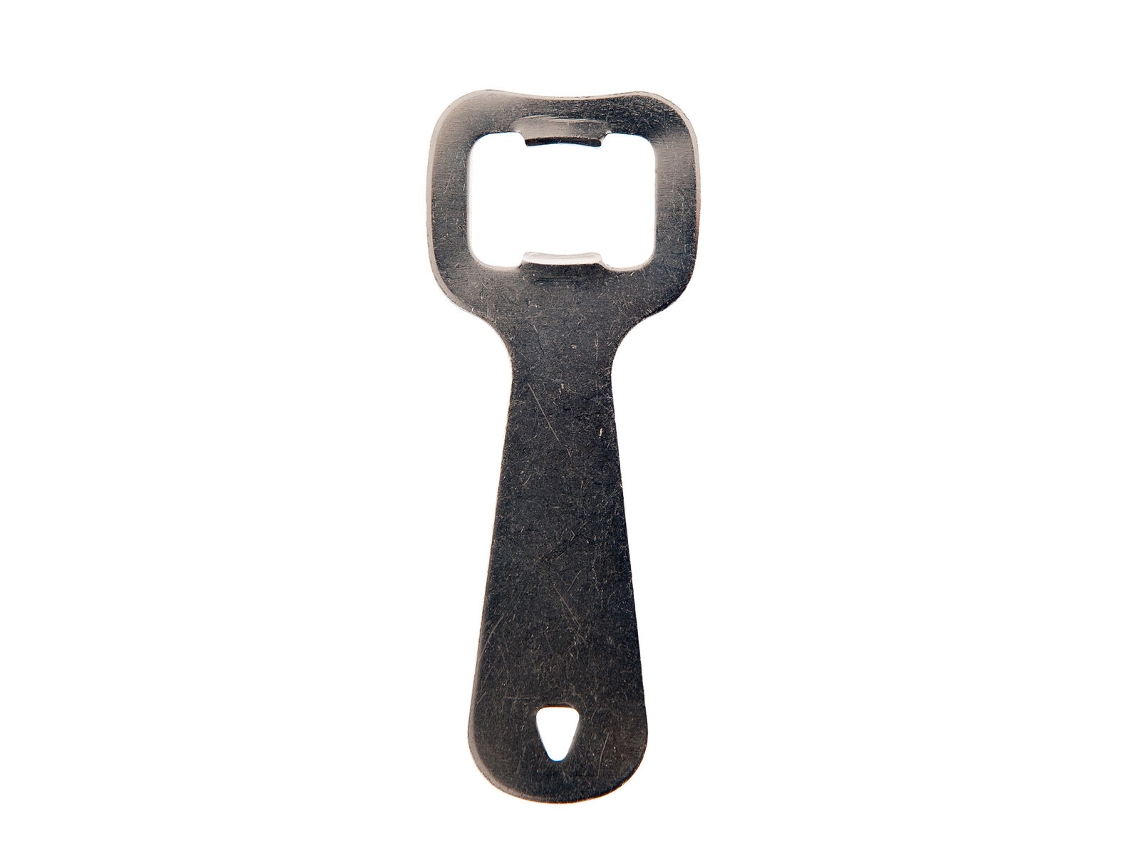 Abrebotellas KOALA Basic Plano (Acero Inoxidable - 10,6x4,1x0,2cm)