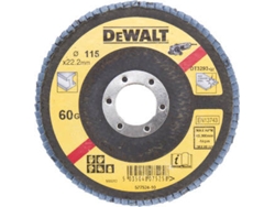 DEWALT DT3293-QZ - Disco de láminas Ø115mm, grano 60 - Plano