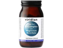 Complemento Alimentar VIRIDIAN High Five Complexo B Com Magnésio Ascorbato (30 cápsulas vegetais)