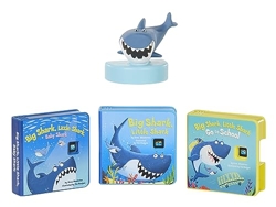 Colección de juguetes Little Tikes Shark Story con sonido y luz.