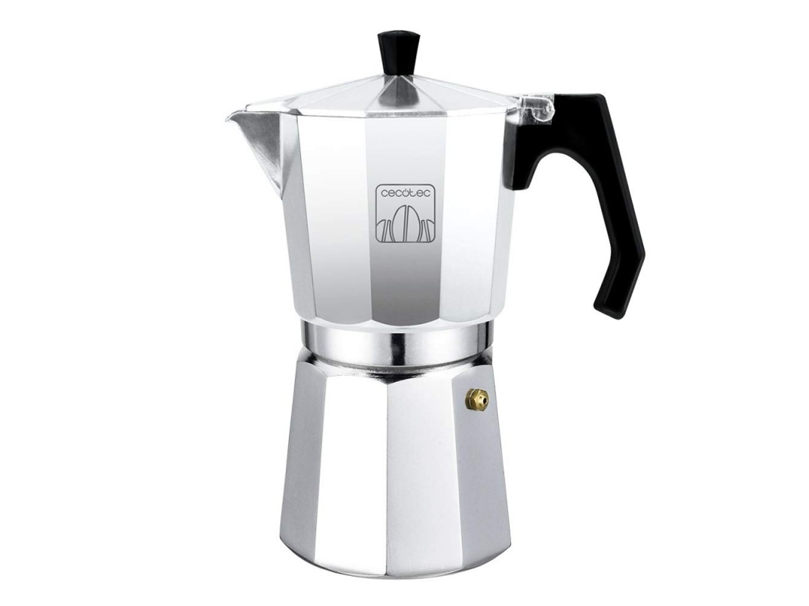 Cafetera italiana Mokclassic 900 Shiny CECOTEC