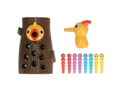 Juguete Educativo Magnético De Pájaro Carpintero, Seguro Para Niños Mayores De 3 Años, Niñas Y Niños - Regalo