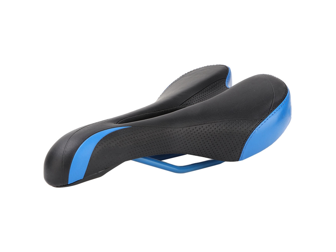2026-asiento De Bicicleta Antichoque Suave Para Montaña Y Carretera Silla Plegable Negro Y Azul