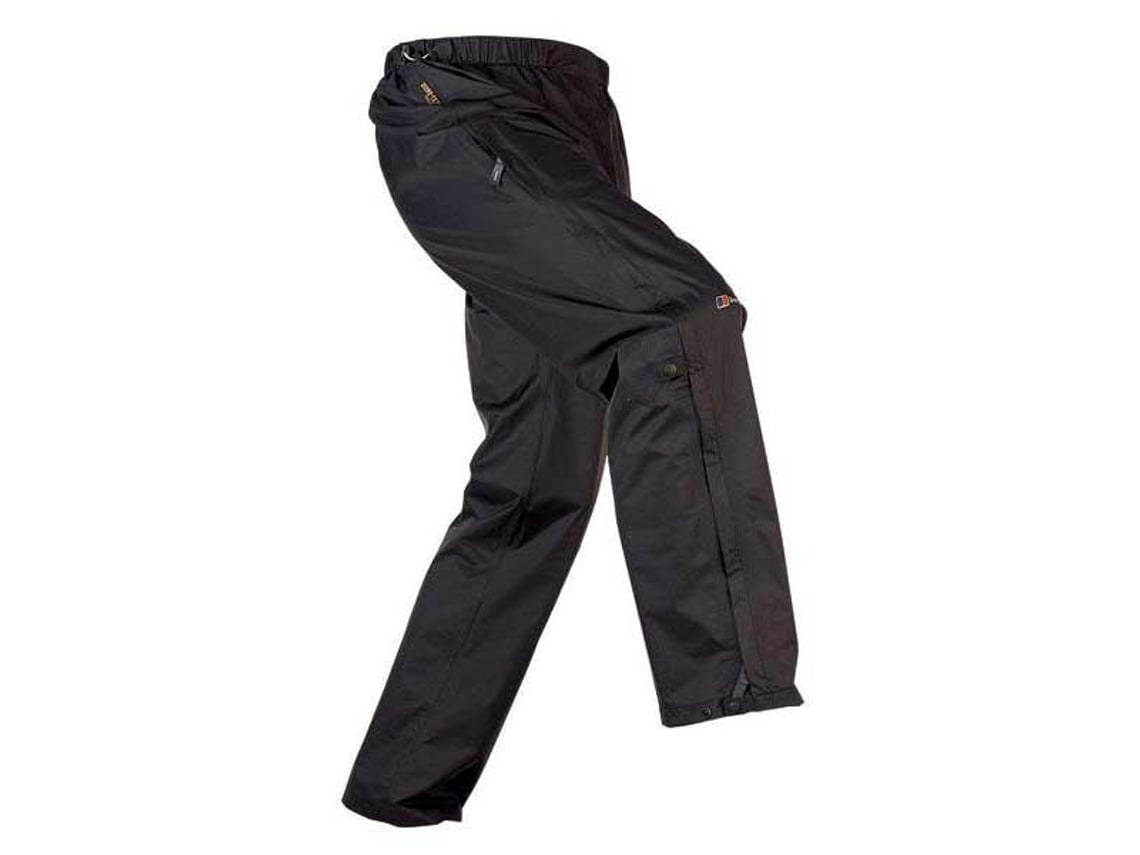 Pantalones para Hombre BERGHAUS Paclite Goretex Negro para Montaña
