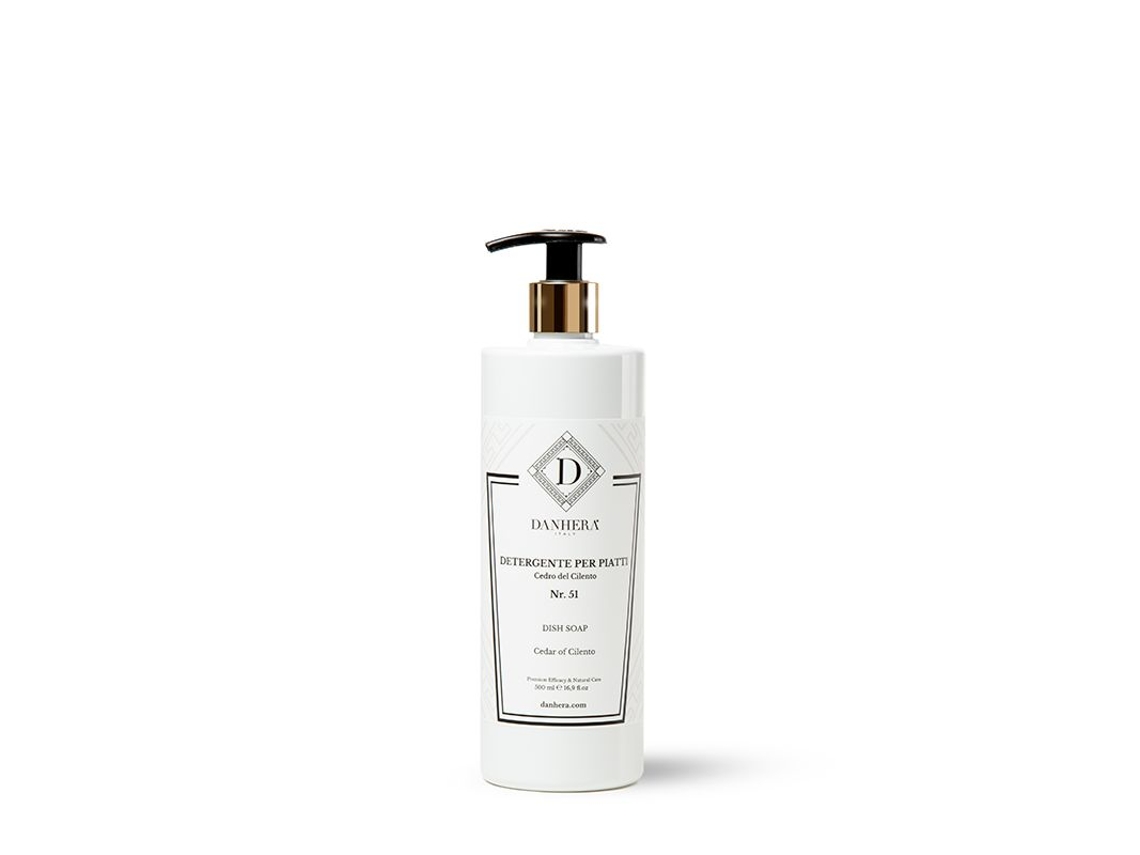 Detergente Piatti Danhera Cedro Del Cilento Nr. 51 Dispenser Dorado
