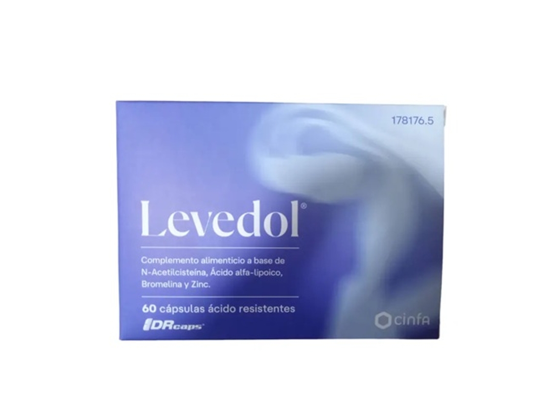 Complemento Alimentar LEVEDOL Levedol 60 Comprimidos