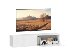 Soporte Tv 45-65 Pulgadas 2 Puertas 140cm Blanco