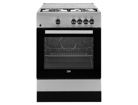 Cocina gas butano Beko CSG42009DW, 4 fuegos blanco