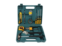 2026kit De Herramientas Para Coche Y Hogar Con Caja De Almacenamiento, 15 Piezas Para Reparaciones De Coches, Bicicletas Y Hogar