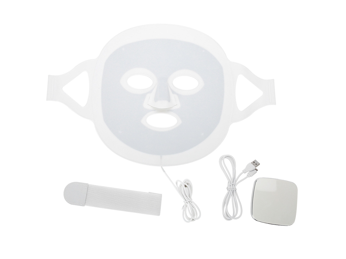 Mascarilla facial de luz para la renovación de la piel y la eliminación del acné