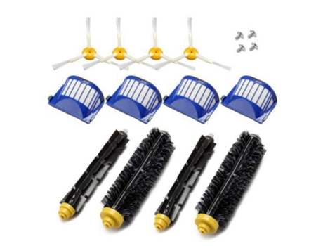 Kit de accesorios de repuesto para aspiradora Irobot Roomba serie 600, 690, 680, 660, 651, 650 y 500, 595
