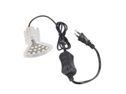 Lámpara LED para acuario de 5 W con dos filas y pinzas