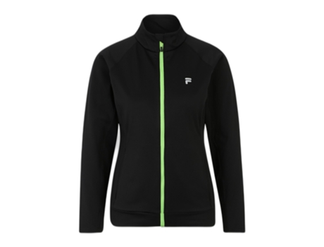 Chaqueta de Mujer para Running FILA Chándal Cremallera Rogil Negro (S)