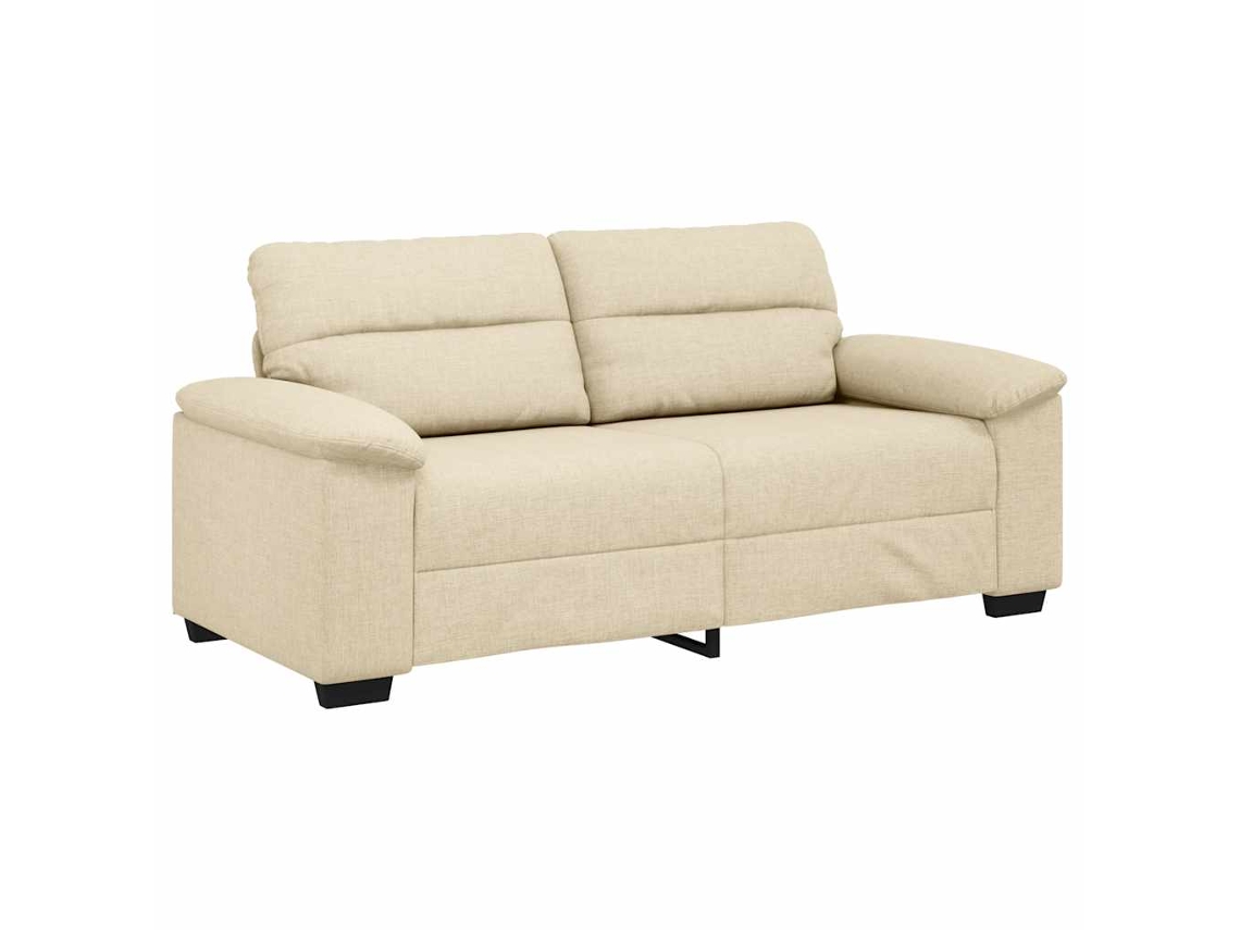 Maison Exclusive - Sofá De 2 Plazas Color Crema, 180x81x84 Cm, De Tela
