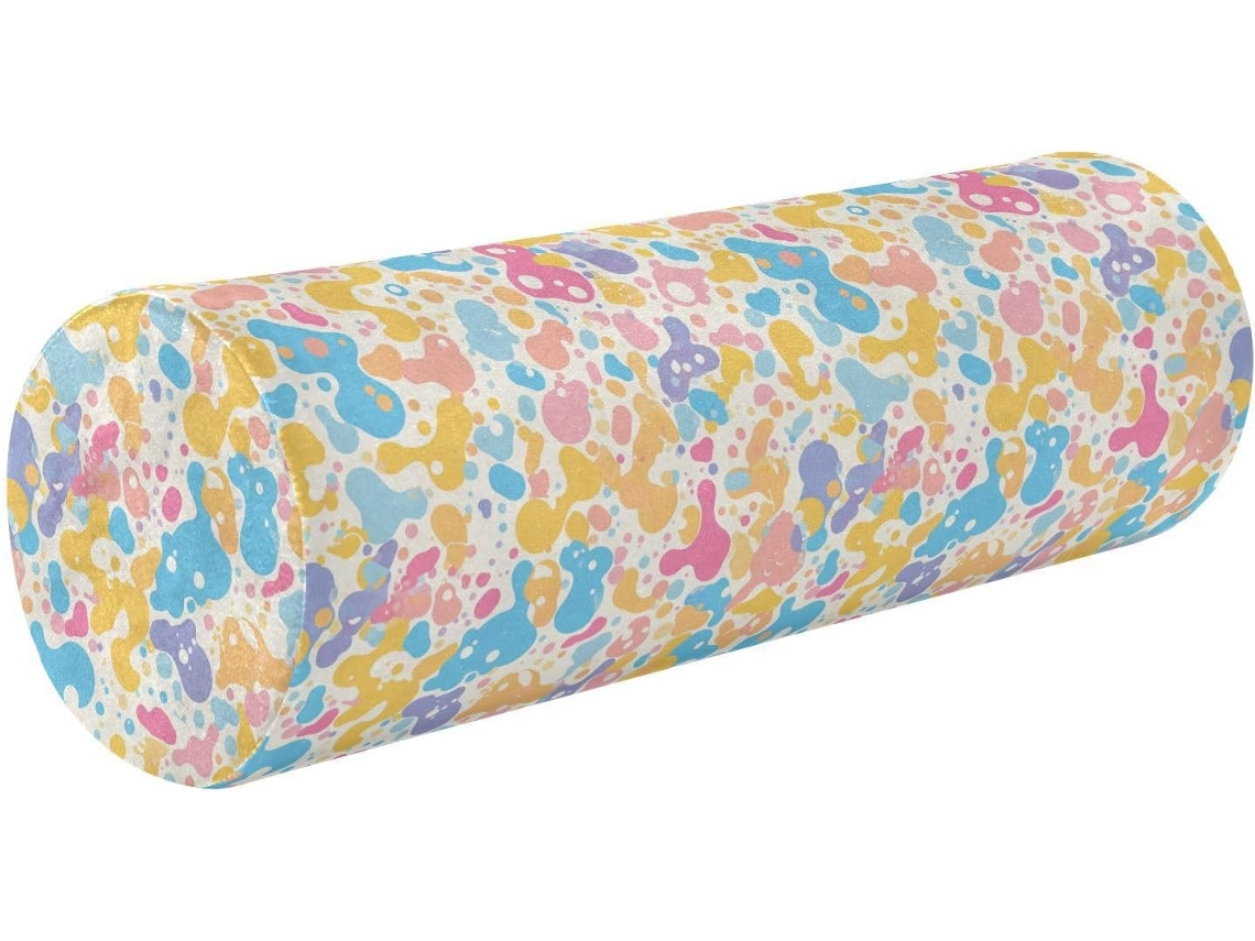Almohada Redonda Frodotgv Espuma (poliéster) (espuma Viscoelástica).brsoporte Viscoelástica Soporte Dormir