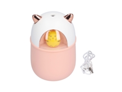 Humidificador Mini Silencioso Portátil 300ml Con Luces Ambientales Para Hogar Y Oficina Usb