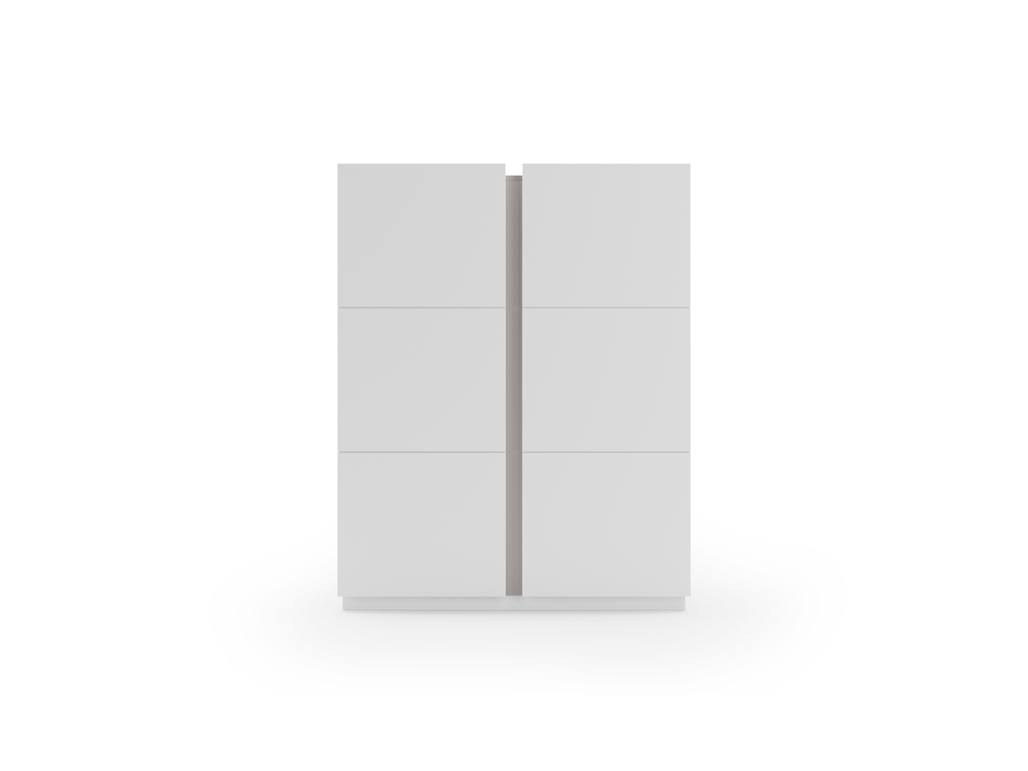 Zapatero HERDASA Hessa Blanco, Arena (90 x 95 x 35 cm)