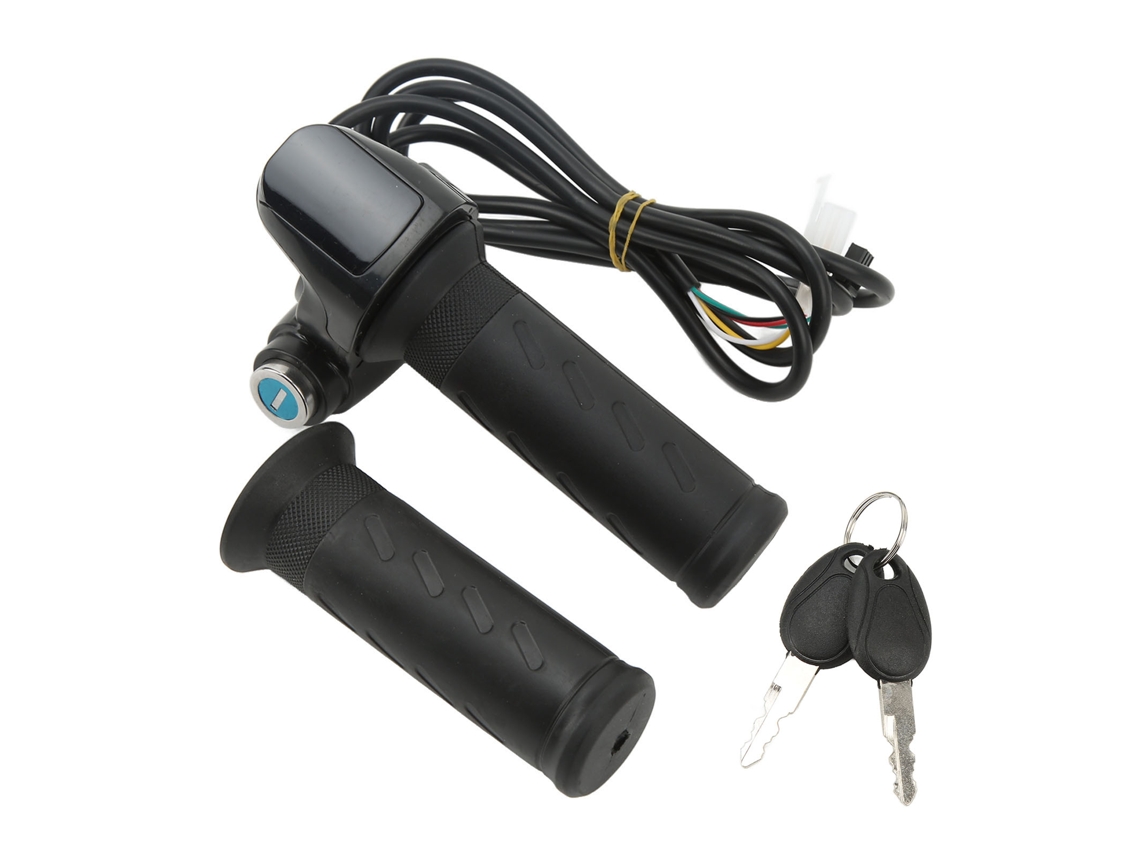 Omni-mango De Aceleración Giratoria Para Patinete Eléctrico Con Panel Lcd De Luz De Fondo 36v Fácil Instalación