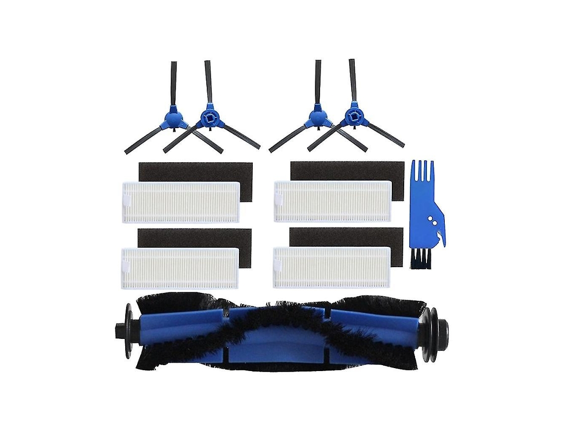 Kits Válidos para Aspiradora Cecotec Conga 1090 Cepillo Rodillo, Cepillo Lateral y Filtro