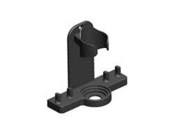 (negro) Portacepillos De Dientes Eléctrico De Pared, Drenable, Antideslizante, Para La Salud Bucal.