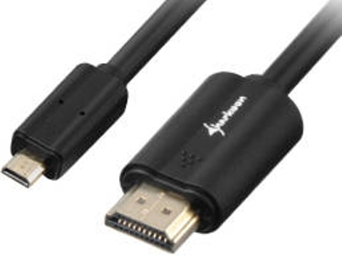 Cable HDMI SHARKOON (HDMI - HDMI - 1.5 m - Negro)