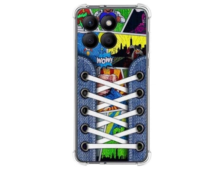 Funda Diseño Zapatillas para Honor X8B TUMUNDOSMARTPHONE Silicona Multicolor