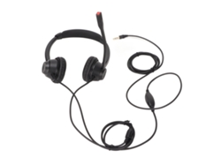 Auriculares Con Micrófono Cancelador De Ruido Que Admiten Ajuste De Volumen Del Altavoz 3.5mm Business