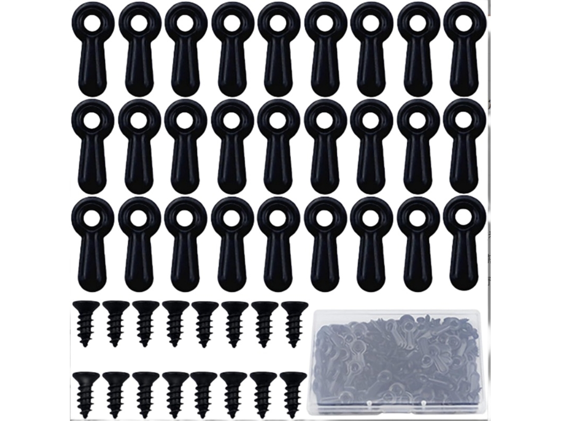 100 piezas de clips para sujetar marcos de fotos con tornillos Pr Inf