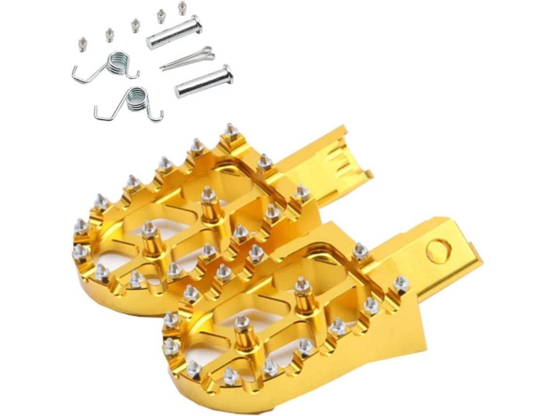 Reposapiés Universales Cnc Para Motocicleta Bicicleta
