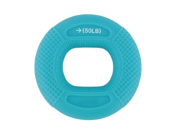 Anillo de silicona azul para fortalecer las manos, 40-50 lb