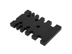 Calibrador De Aluminio Con Espiga Para Medir, Ideal Para Carpintería, Sierras De Mesa Y Herramientas - Negro