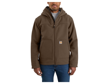 Casacos CARHARTT Jaqueta Super Dux Bondend Sherpa Active Castanho XL