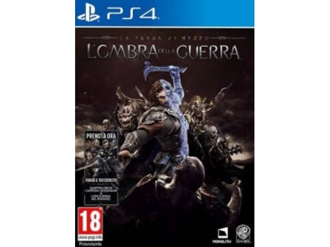 Juego PS4 Middle-earth Shadow of War