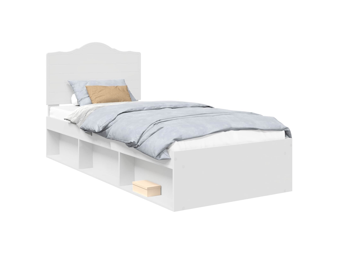 Maison Exclusive - Estructura De Cama 90 X 200 Cm Madera De Pino Macizo