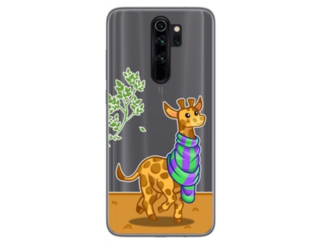 Carcasa Xiaomi Redmi Note 8 Pro TUMUNDOSMARTPHONE Dibujos Transparente Multicolor