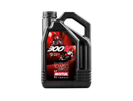 Aceite Moto 4T 300V² 4T Factory Line 10W50 4L MOTUL
