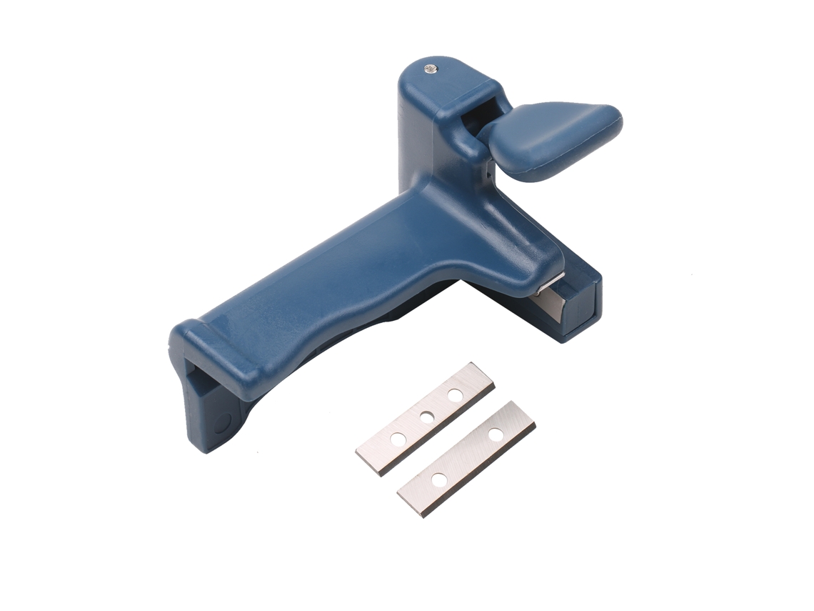 Recortadora De Cantos Manual Con Dos Cuchillas Para Madera, Plástico, Pvc Y Contrachapado.
