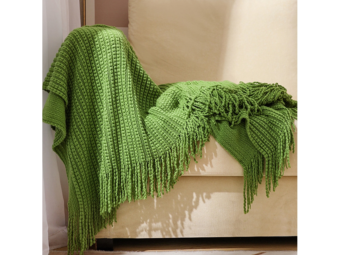 Manta De Terciopelo Aconchegante, Pequeña Manta Ligera Para Casa Rural, Otoño, Mujer, Silla, Sofá, Decoración Del Hogar