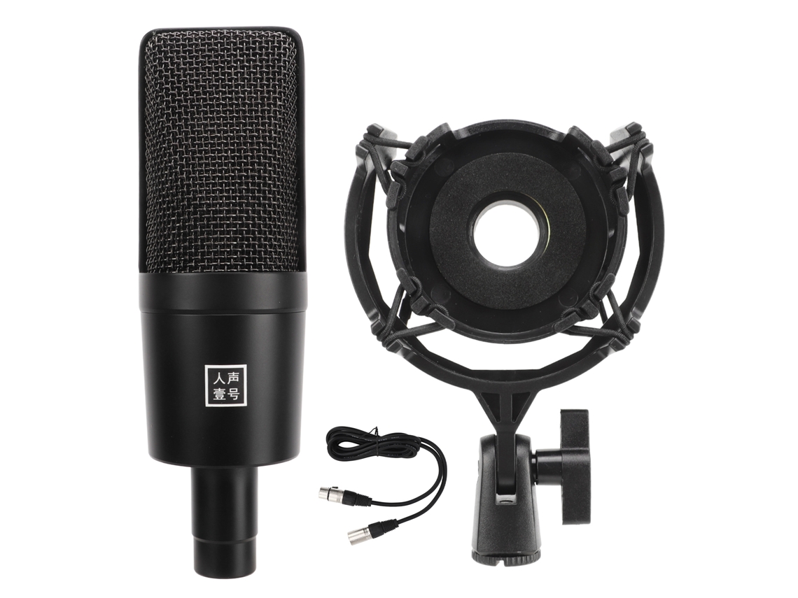 2026-micrófono Condensador Cardioide Alámbrico Para Voces Y Singing Machine