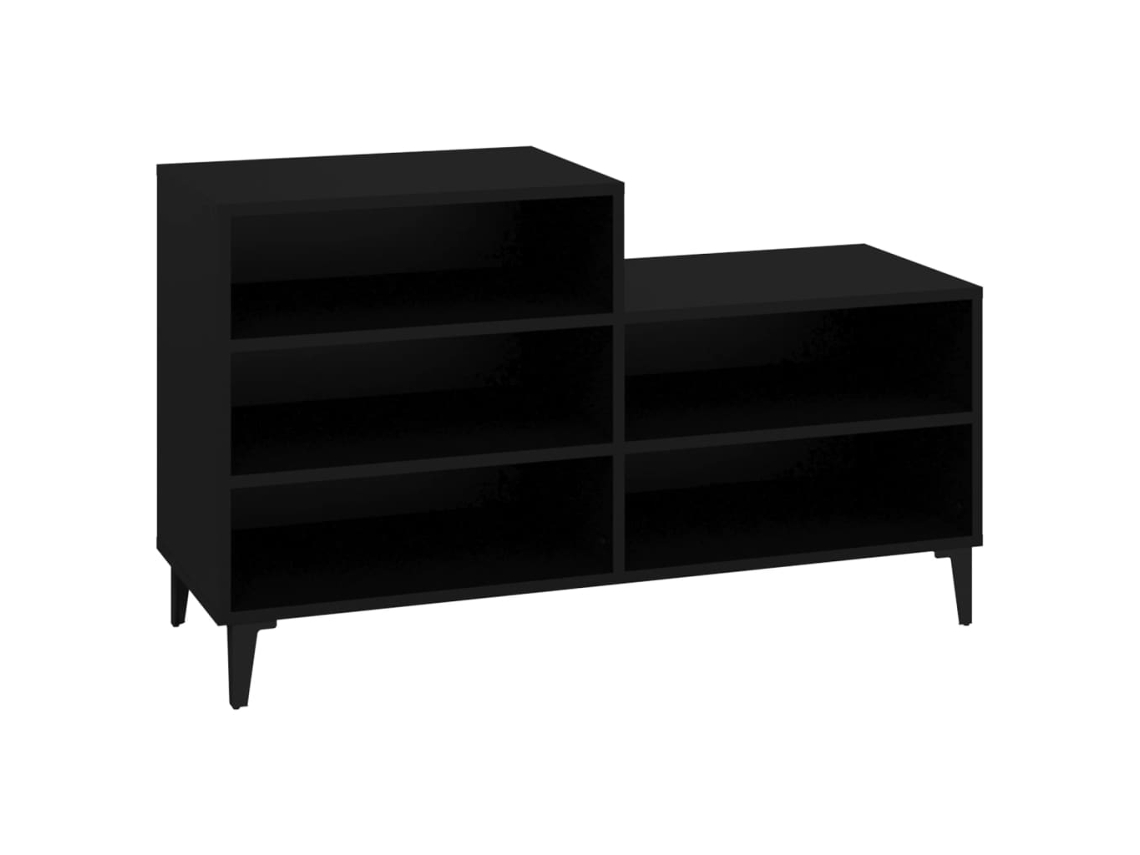 Zapatero 102x36x60 cm Derivados de Madera Negro MAISON EXCLUSIVE