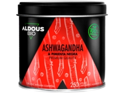 Complemento Alimentar Ashwagandha con Pimienta Negra Ecológica 250 cápsulas ALDOUS Bio