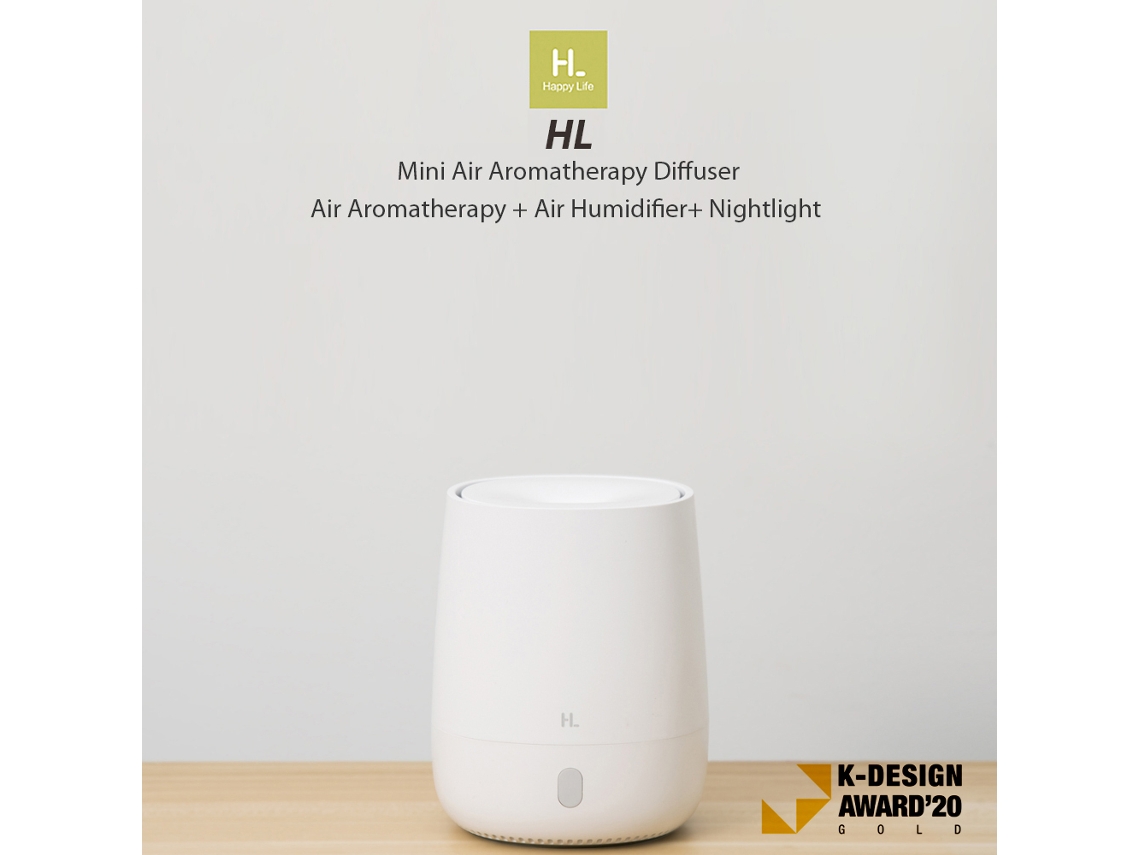 Mini Difusor De Aromaterapia Hl De 120 Ml Con Luz Nocturna Usb, Portátil Para Coche, Hogar, Oficina, Yoga, Humidificador Silencioso.