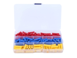Kit De 120 Conectores De Cable De Cobre Con Terminales Eléctricos Aislados Y Tubo Recubierto De Calor Bht/bnfy/bv1.25