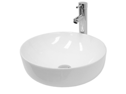 Lavabo ECD (40 x 40 x 13.5 - Cerámica - Blanco)