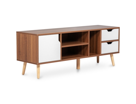 Mueble TV de madera diseño escandinavo Lubi 35x120x45cm SCANDINAVIAN STYLE
