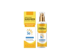 Spray protector solar para cabello y cuero cabelludo